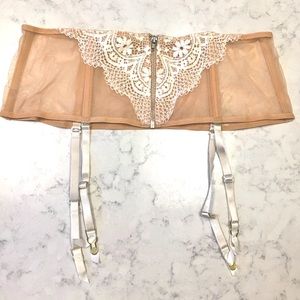 Sheer lace garter belt (never worn)